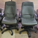 Grey Krug Modena Leather High Back Task Meeting Conference Chair